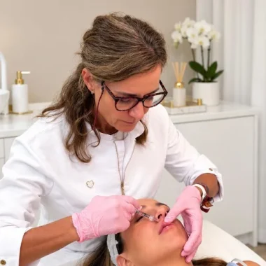 medicina_estetica Aplicación de tratamiento de medicina estética